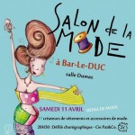 Salon de la Mode, à Bar le Duc, les 11 et 12 avril 2015.